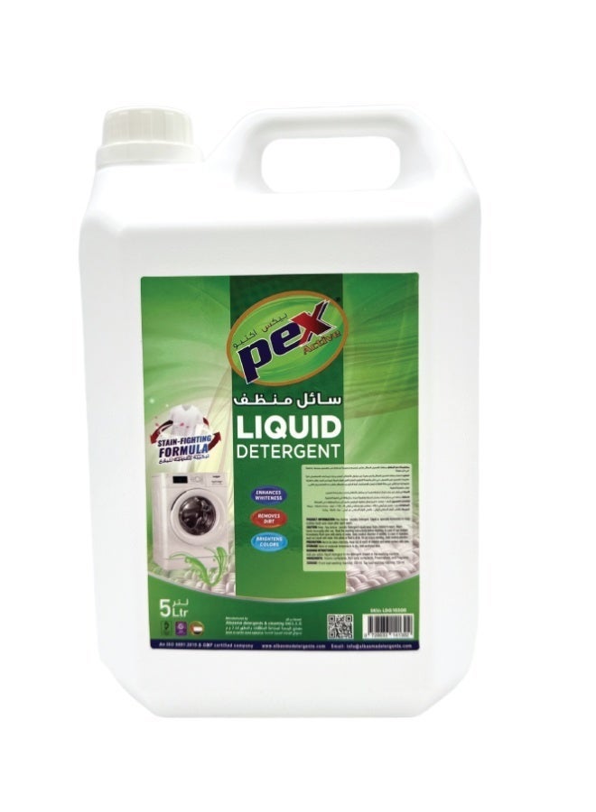 Pex Active Liquid Detergent Green – 5 Liter